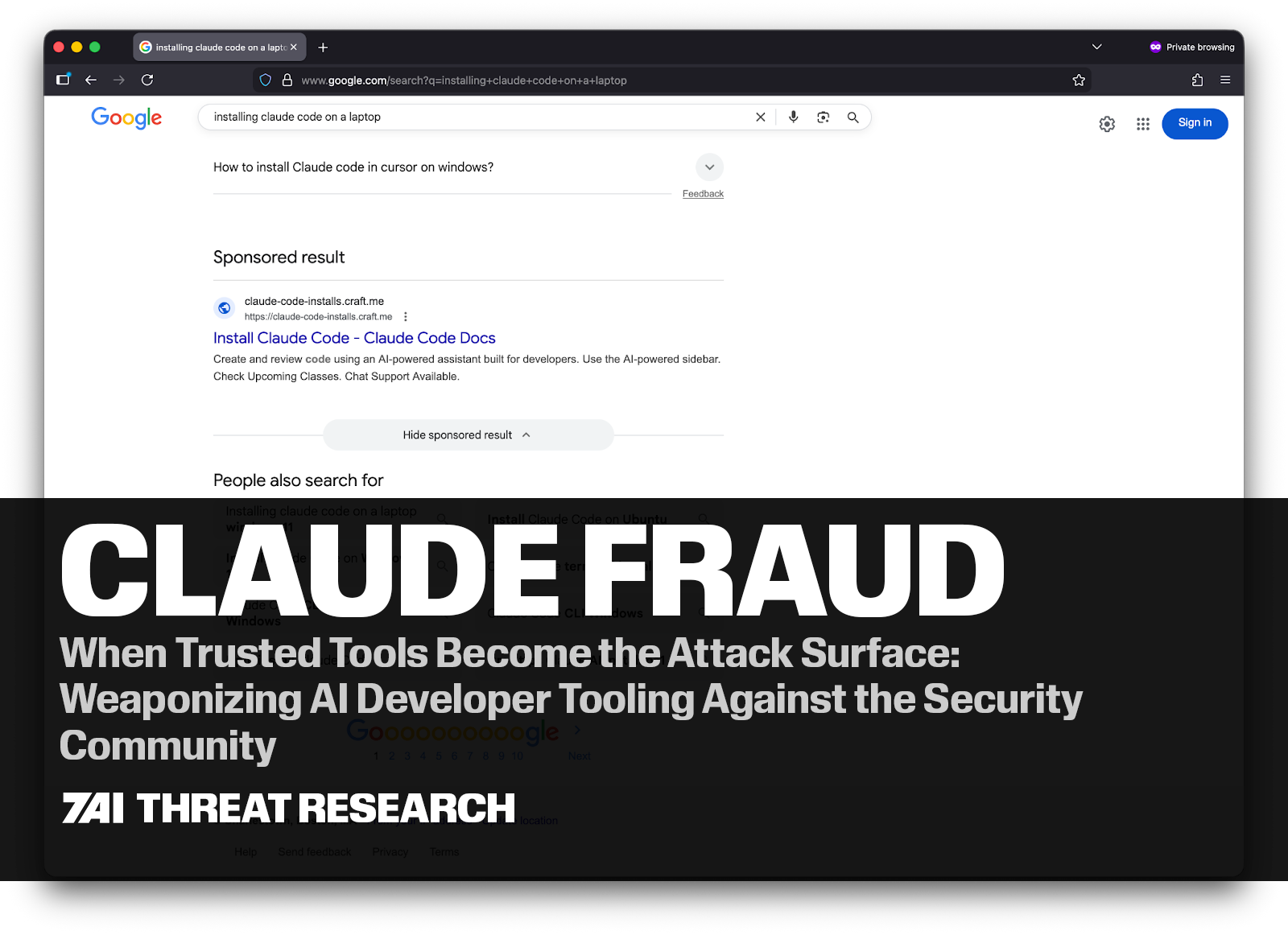 Claude Fraud - When Trusted Tools Become the Attack Surface: Weaponizing AI Developer Tooling Against the Security Community